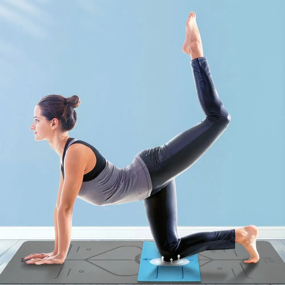 Rubber Yoga Handstand Pad Non Slip Mini Exercise Mat For Plank Training Fitness Accessory Portable Workout Support Gear