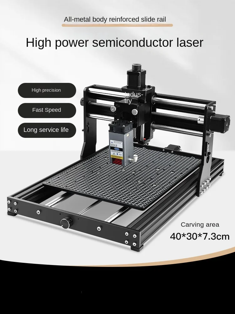 

Suitable for CNC Engraving Machine Small Automatic CNC Milling Machine High Precision Metal Tool DIY Woodworking Relief Laser