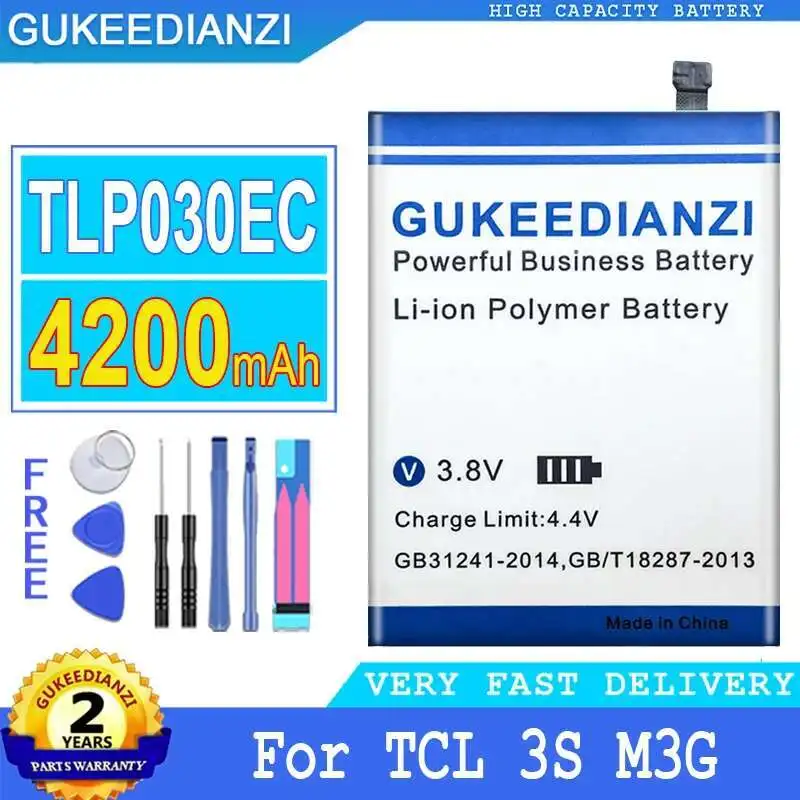 

Аккумулятор мобильного телефона TLP030EC 4200 мАч для Tcl 3S M3G Umi Emax Mini 4G Lte Snapdragon 615, восьмиядерный 5,0 дюйма, Fhd 1920X