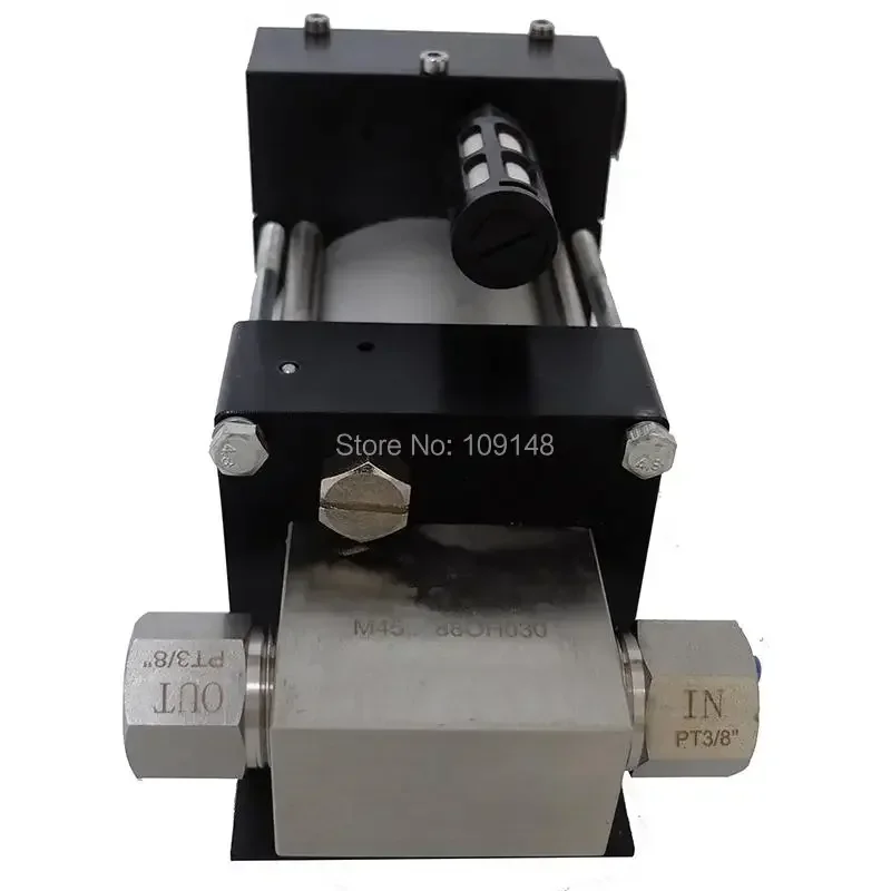 Wellness M45 150-300 Bar Pressure Mini Pneumatic Liquid Pressure Test Pump for Industrial Test Bench and  Testing