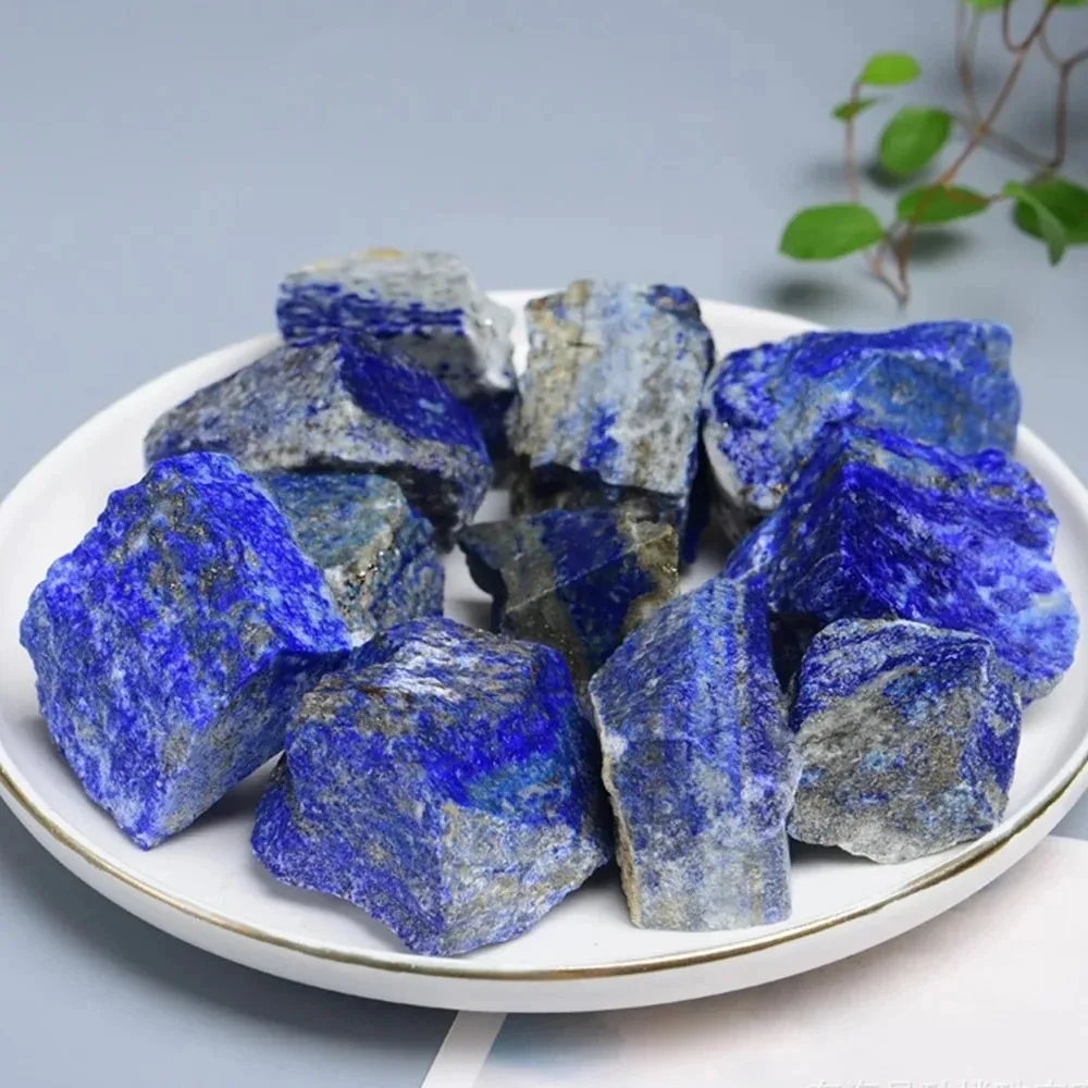 Natural Rough Lapis Lazuli 200g Quartz Crystal Stone, Raw Gemstone Ore for Healing Meditation, Mineral Specimen