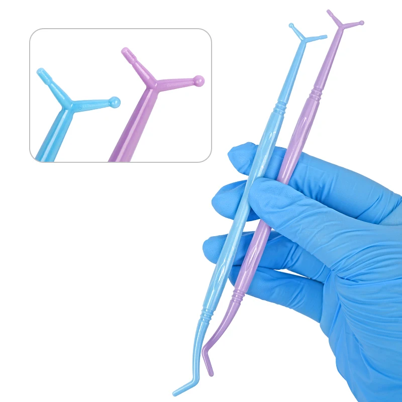 2pcs/pack Dental Plugger Shaping Angle Tools Autoclavable Materials 1pc Orthodontics Plastic Resin Dentist Tools