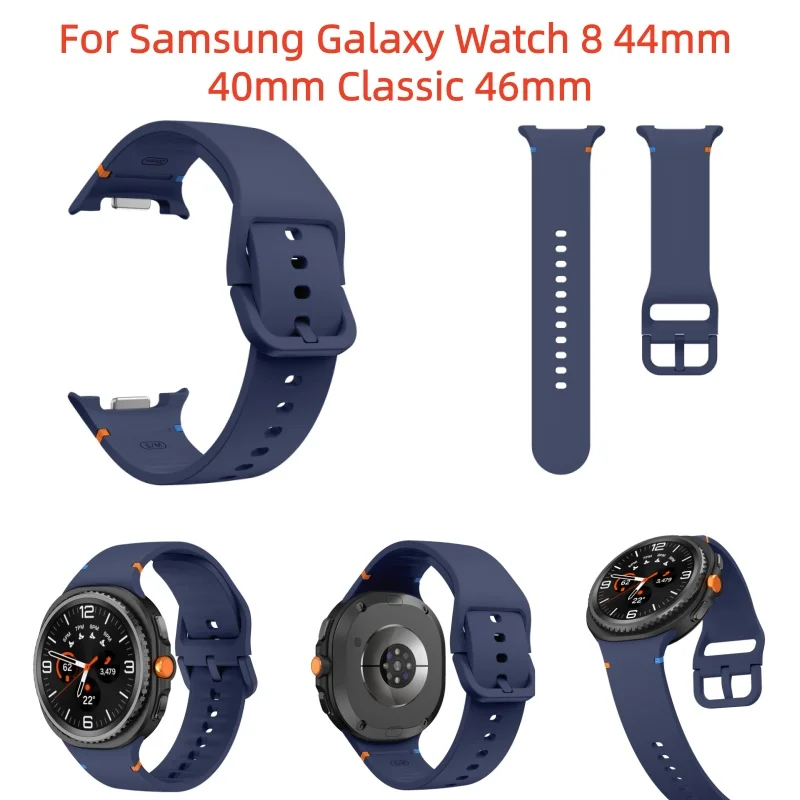 BUSKOZ Sport Band for Samsung Galaxy Watch 8 44/40mm Classic 46mm Wrist Replacement Belt Bracelet Correa Non-Slip Durable Strap