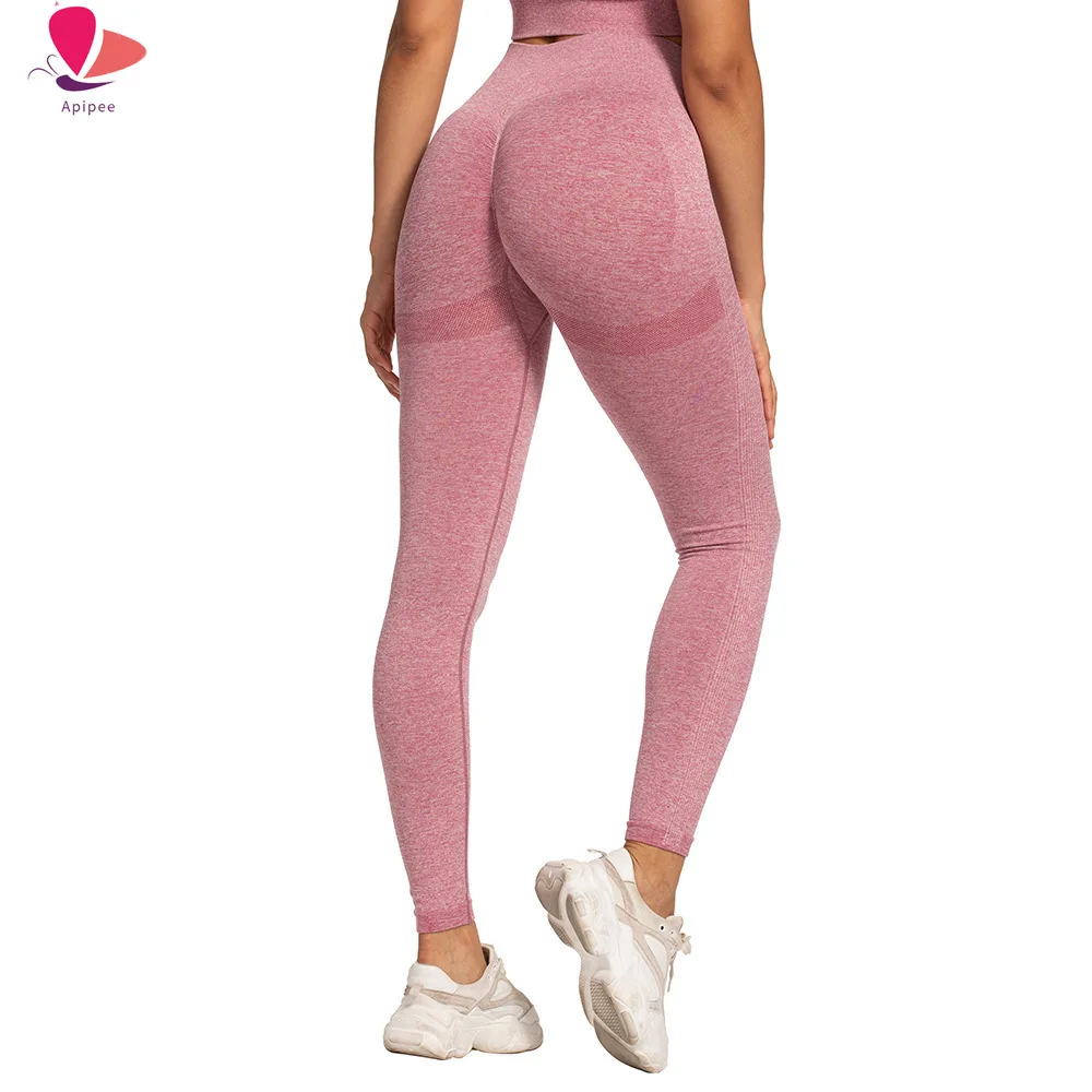 Women High Waist Leggings For Fitness Ladies Sexy Bubble Butt Gym Sports Workout Leggings Push Up Fitness Female Leggins