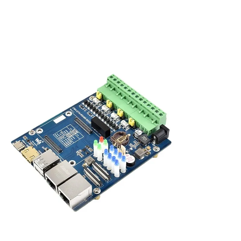 For CM4 Quad RS485 Expansion Board Isolated Dual Network Port Development Board HDMI Interface