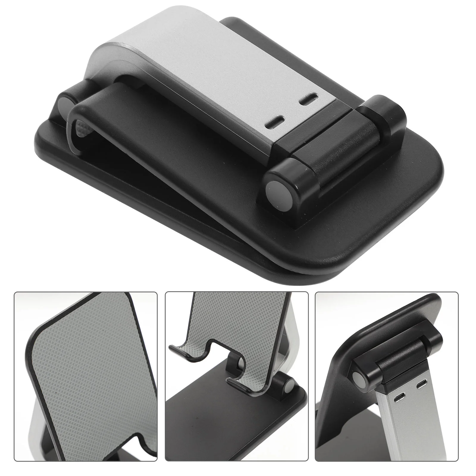 Folding Mobile Phone Stand Aluminum Cell Stands Telephone Adjustable Height Holder for Abs Kitchen