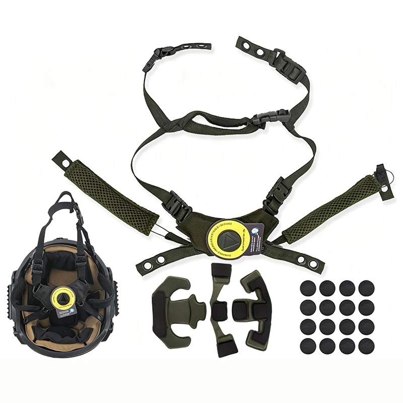 Team Wendy Helmet Fit Hanging Suspension System Lanyard Strap Tactical Helmet Accessories for FAST MICH