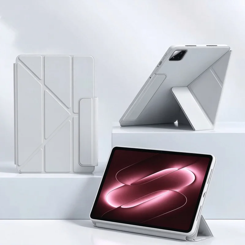 Coque For Xiaomi Pad 9 Pro Case 12.5'' 2026 Multi-Folding Protective TPU Shell Funda For Xiaomi Mi Pad 9 Pro 2026 Tablet Cover