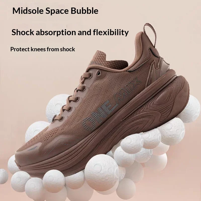 

ONEMIX Professional Sports Shoes For Women Slow Jogging Shock Absorption Lightweight Sports Shoes Anti Slip And Wear-Resistant