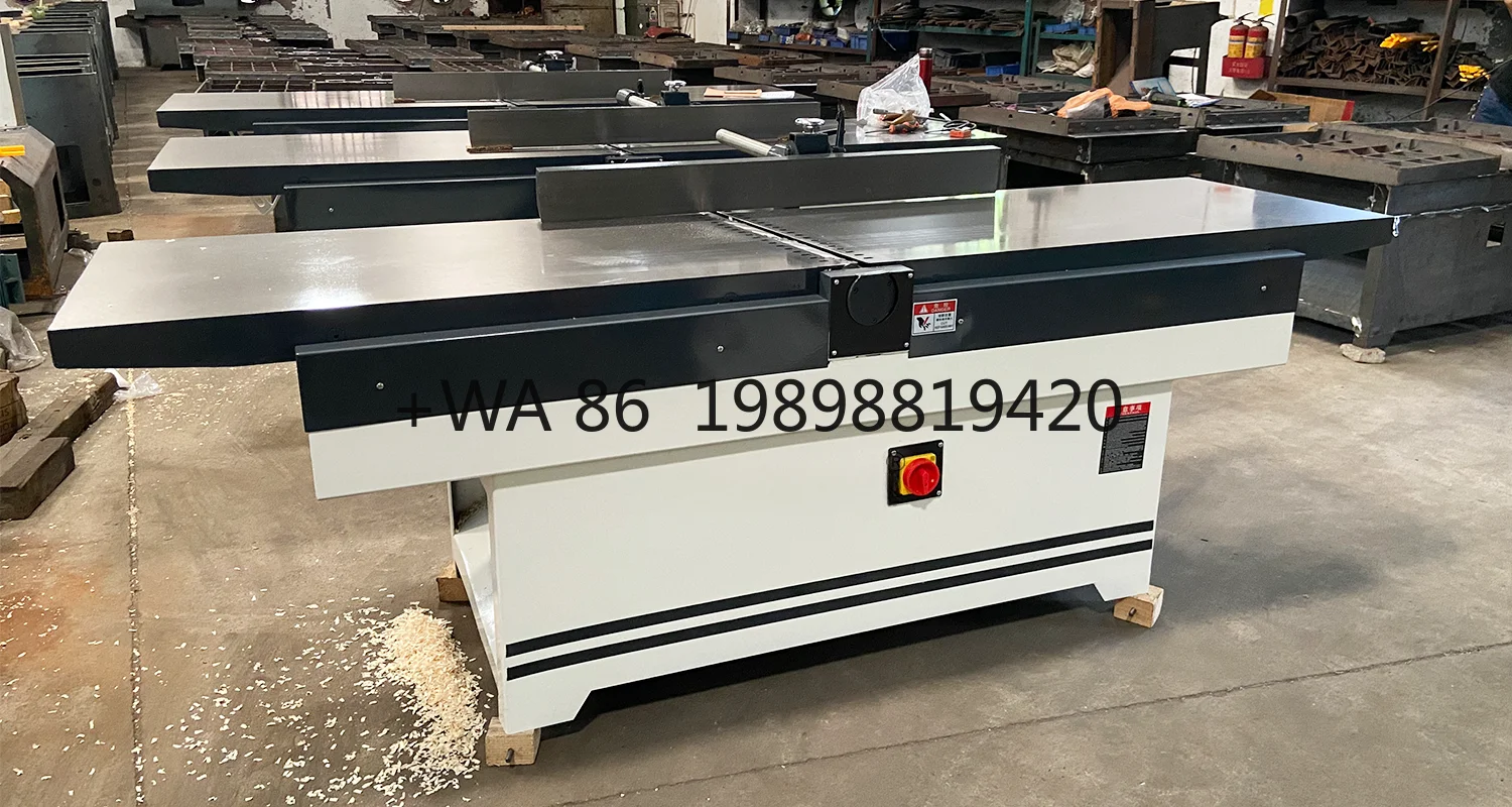Duty Flat Thicknesser Surface Jointer Planer for Wood Planing  600mm Width Heavy