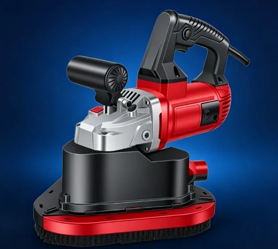 5580W Heavy Duty Floor Grinding Machine, Marble Concrete Polisher & Belt Sander for Surface Prep