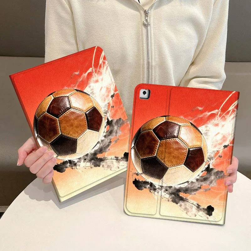 

Artistic luxury football cool Tablet Case For iPad Pro Air Mini 1 2 3 4 5 6 7 7th 8th 9th 10th 10.2 9.7 10.5 10.9 11 2024 2025