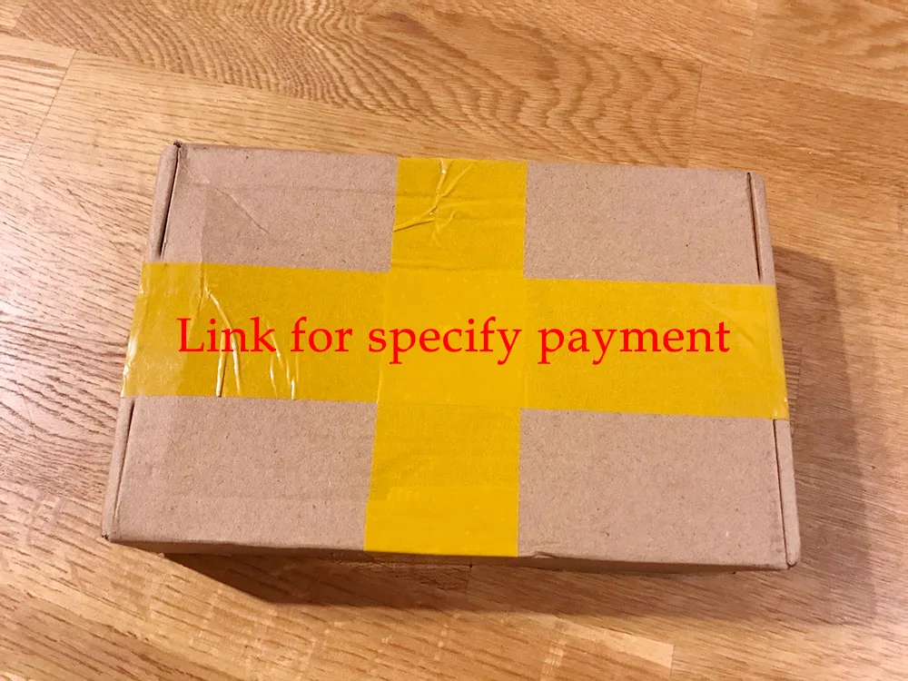 

(BF) Only used for the link to increase the payment of the order or pay the shipping cost