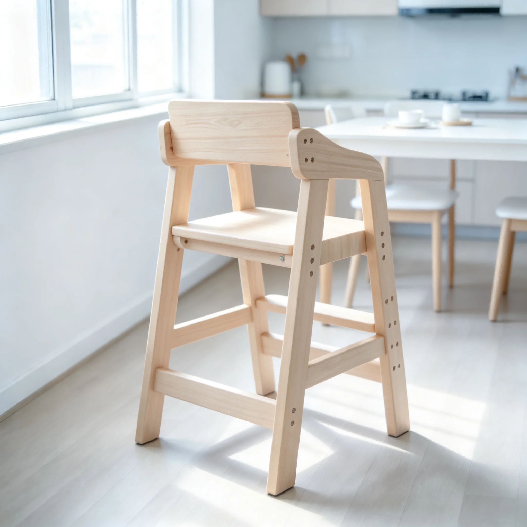chaise-d'etude-et-de-repas-pour-enfants-aoliviya-en-bois-massif-avec-siege-relevable
