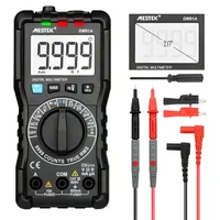 Mestek DM91A Digital Multimeter Auto Range Voltage Tester Electric Tools Test Lead Capacitance Tester T-RMS Multimetro Voltmeter