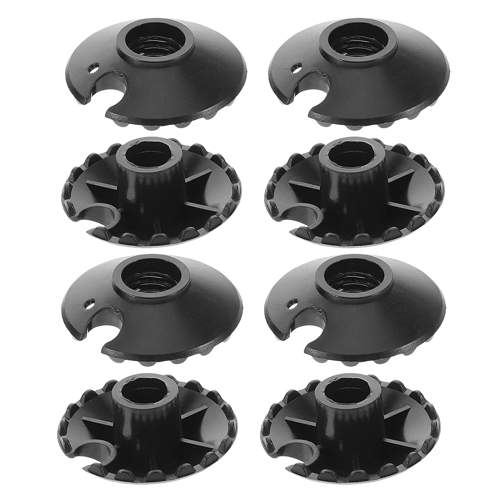 

8pcs Trekking Pole Tips Walking Sticks Replacement Protectors Snow Mud Baskets Outdoor Hiking Camping Accessories Round Trekking