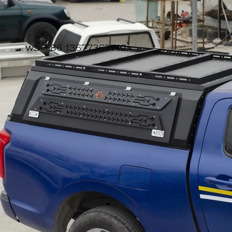 

hot salesHigh Quality Factory Custom Fit Steel Truck Canopy Hardtop Waterproof F150 Pickup Navara Tundra Models NP300