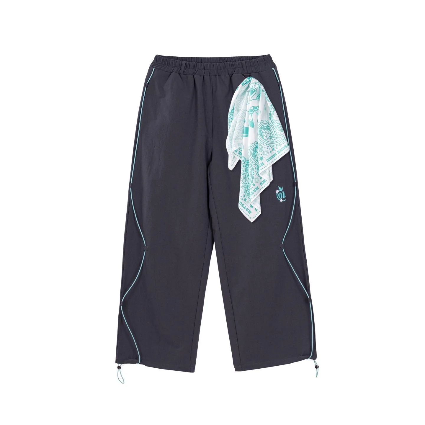 Moeyu hatsune miku calças femininas calças de carga vocaloid cosplay traje casual mulher roupas menina moda streetwear