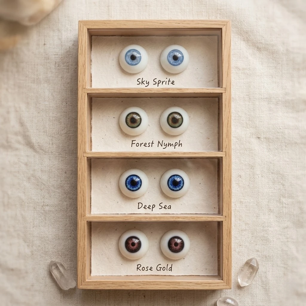 Realistic Acrylic Eyes For 18/20 Inch Reborn Dolls, 4 Color Options, Perfect Birthday Holiday Gift, Bebé reborn