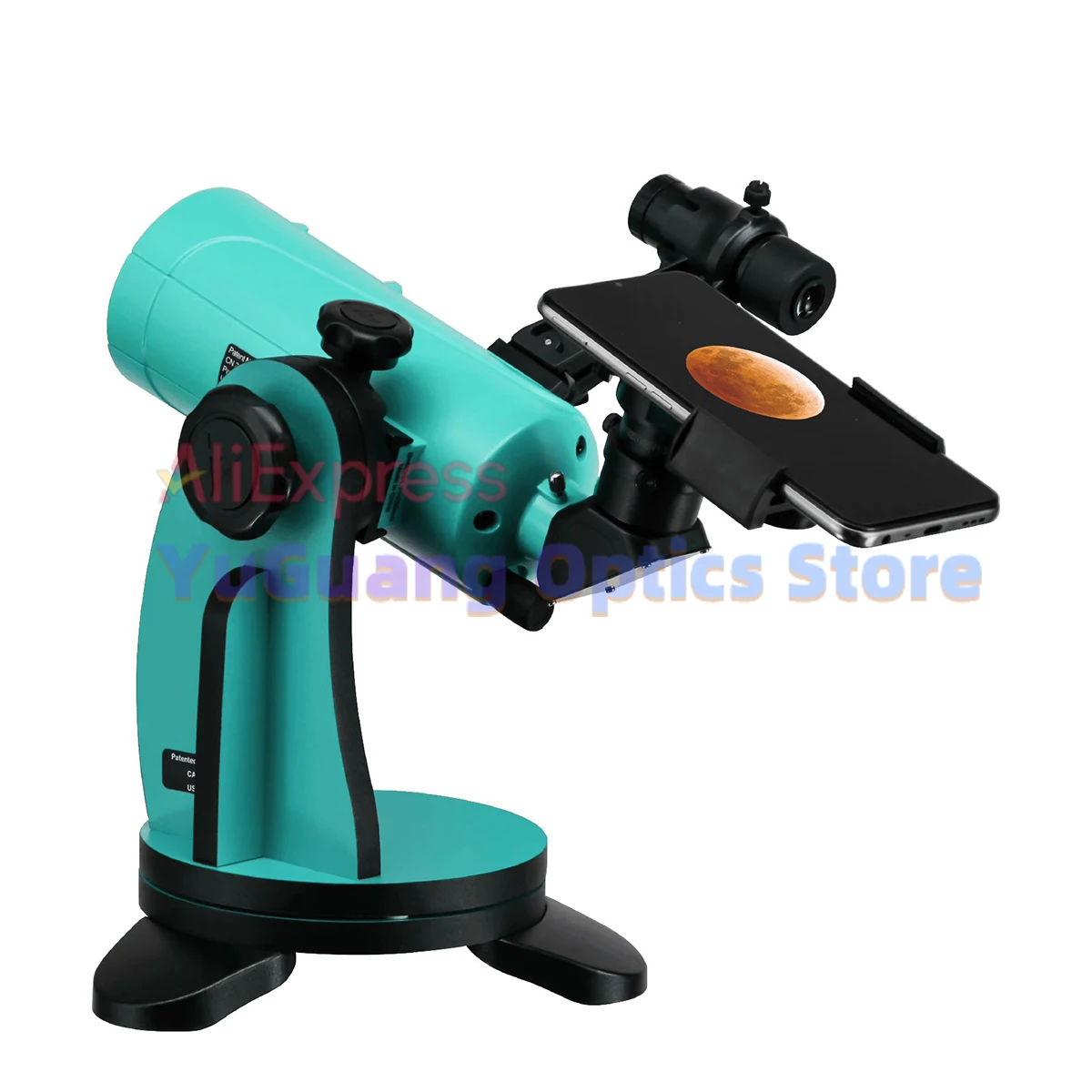 Acuter Telescope 60 with Dobsonian Mount phone 60mm Aperture 750mm Focal Length Finderscope Phone Adapter Tabletop Telescope view 3