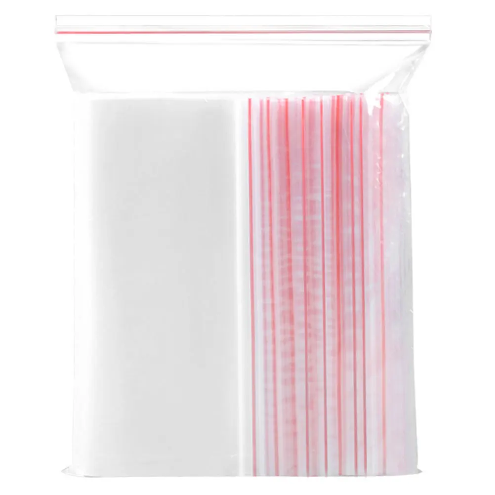 

100pcs Self-sealing 8x12cm PE Material Storage Clear Press Sealing Bags Cookie Packing Small Sealing Bags