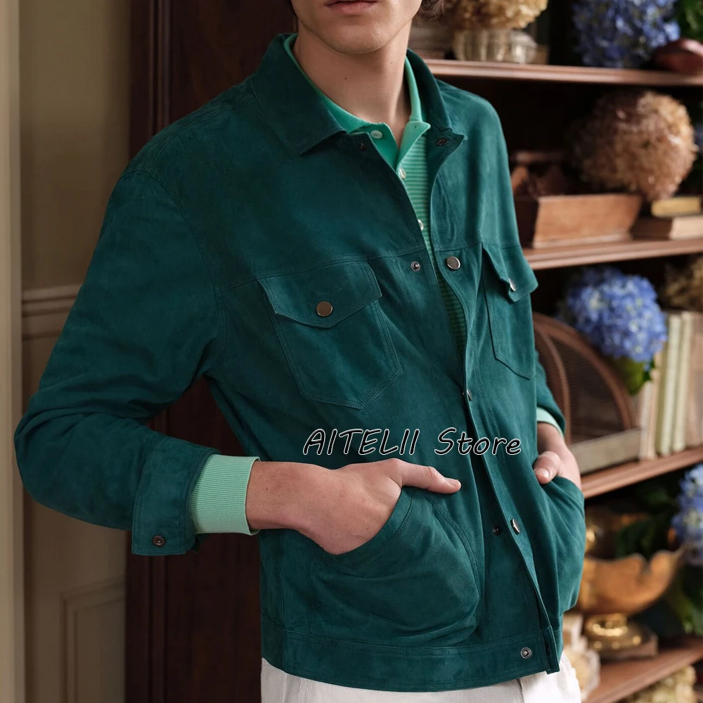 

Mens Jackets for Man Luxury Men's Blazers for Man Luxury Men's Suede Jacket New in Suits & Blazers Advanced Outer Suit Costumes