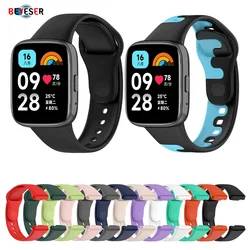 Silikon armband für Redmi Watch 3 Active/Lite Fashion Sports ersetzen Armband Armband Smartwatch verstellbares Armband Access ori