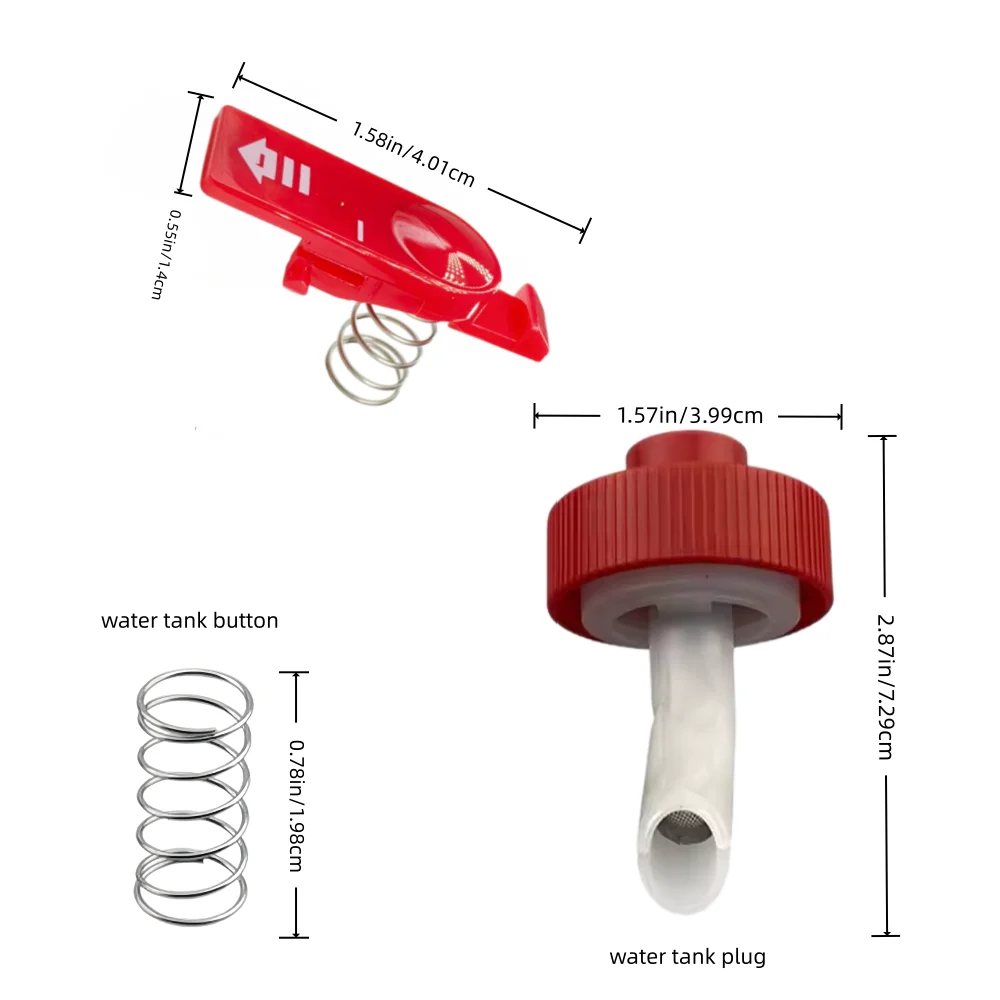 For Dyson V12 Slim V15 Detect Vacuum Roller Head Replacement Parts Water Tank Lid+ Clip Latch Tab Button Clean Tank Accesso