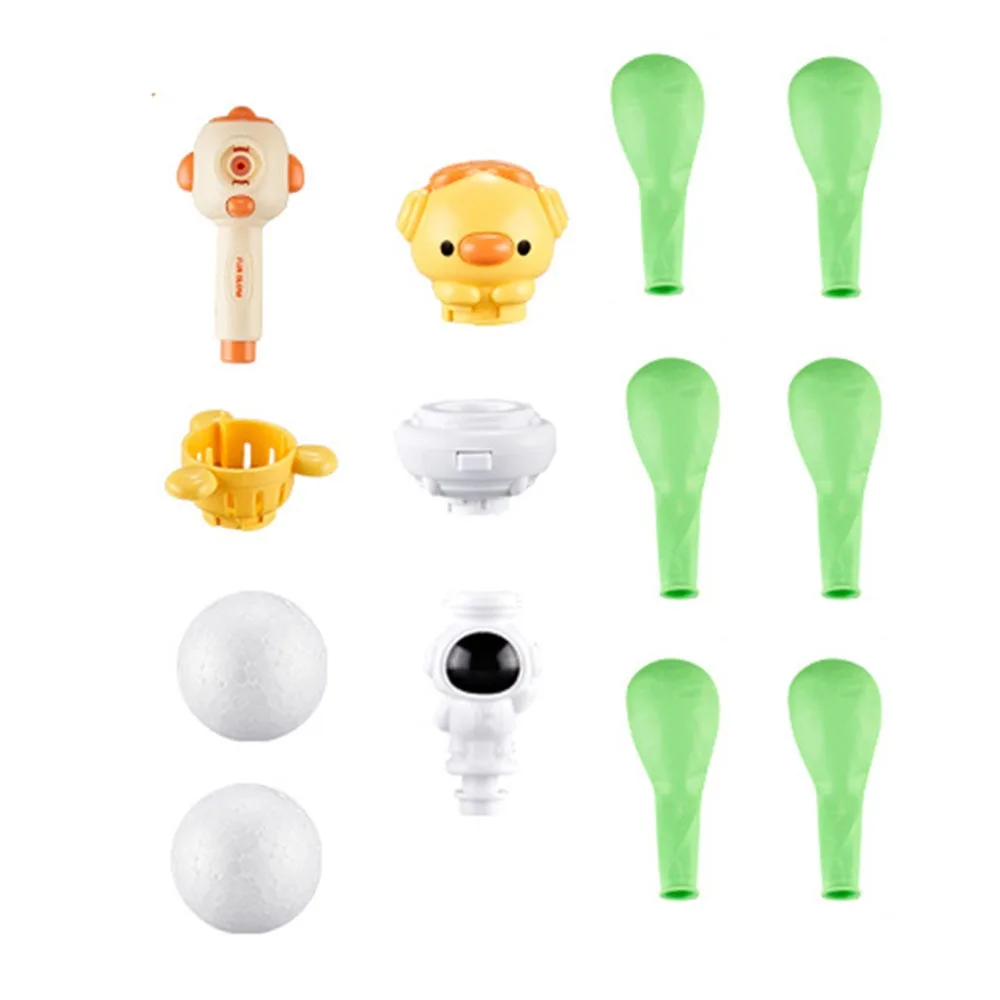

Montessori Cartoon Breathing Exerciser 3-in-1 Funny Ball Blowing Floating Blow Pipe Balls Plastic Educational Travel