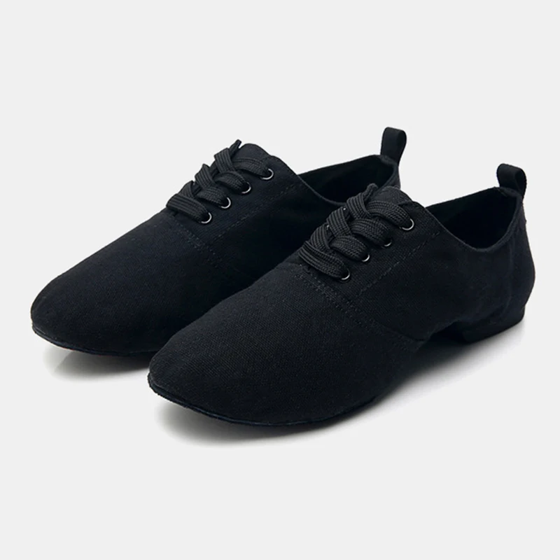 Unisex Jazz Dance Shoes Canvas Size 34-44 Girls Ballroom Modern Tango Performance Practise Dancing Shoes Wholesale - view 4