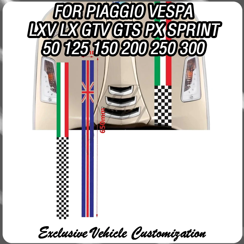 

Для Biyaqiao Vespa LXV LX GTV GTS PX Sprint 50 125 150 200 250 300 Модифицированный комплект светоотражающих наклеек для суперспортивного мотоцикла