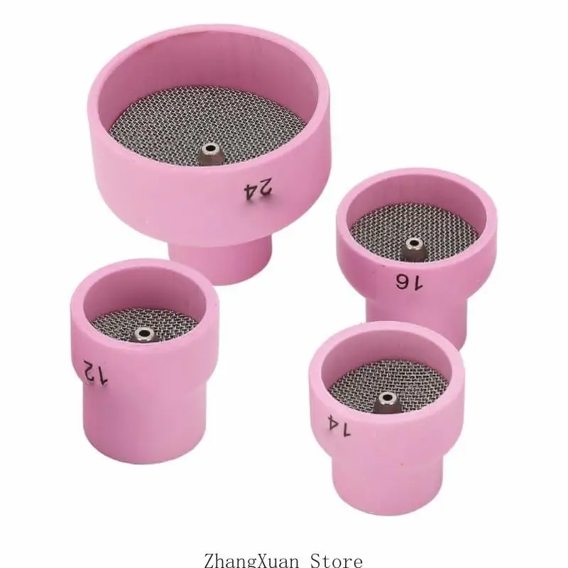 4-teiliges Keramik-Schweißbecher-Set für Schweißgeräte, Industriebedarf für WP9 3XUF – Detail 2