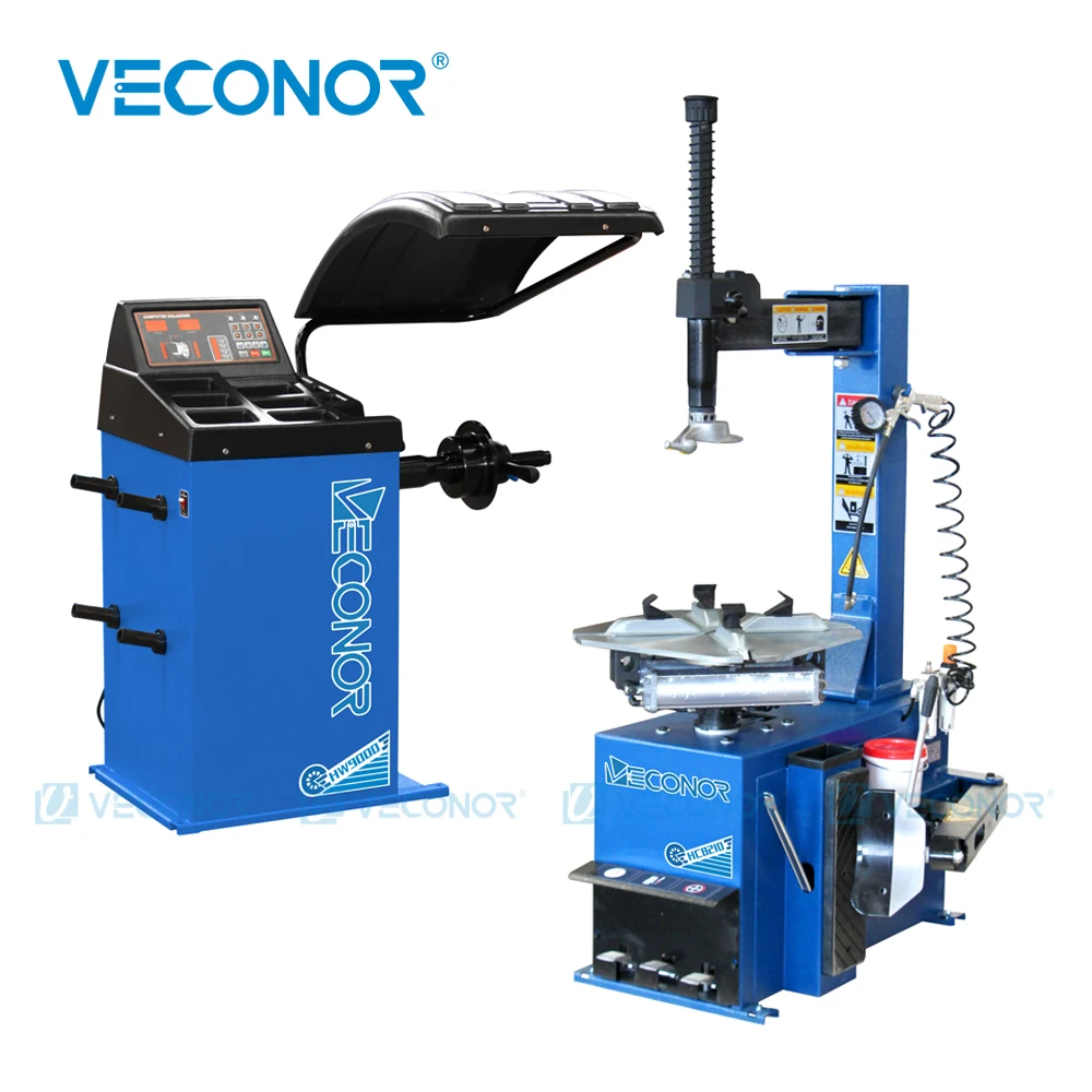 Semi-automatic Car Tire Changer Machine and Wheel Balancer Combo Basic Model with CE - V821+V900