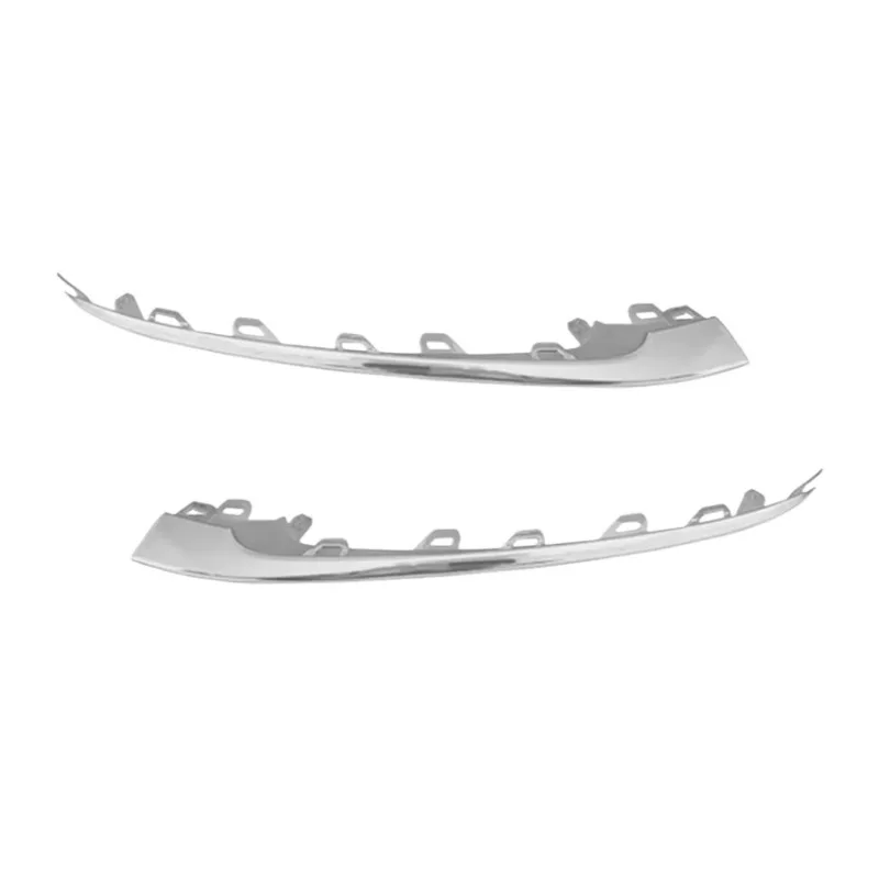 

Chrome Front Bumper Molding Left/ Right Trim 2228857700/ 2228857800 for Mercedes-Benz S450 S63 S65AMG 2018-2020