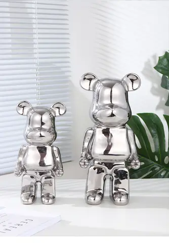 50 cm Björn 700% Staty Skrivbordstillbehör Sovrumsdekoration och Lyxiga Vardagsrumsfigurer Julklappar Actionfigurer 6 best sales björnsten 50cm - №3