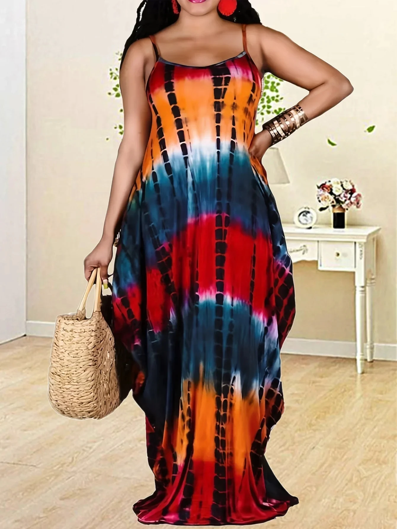 Custom African Classic Style Print Traditional Attire, Elegant Plus Size for Celebration & Ritual