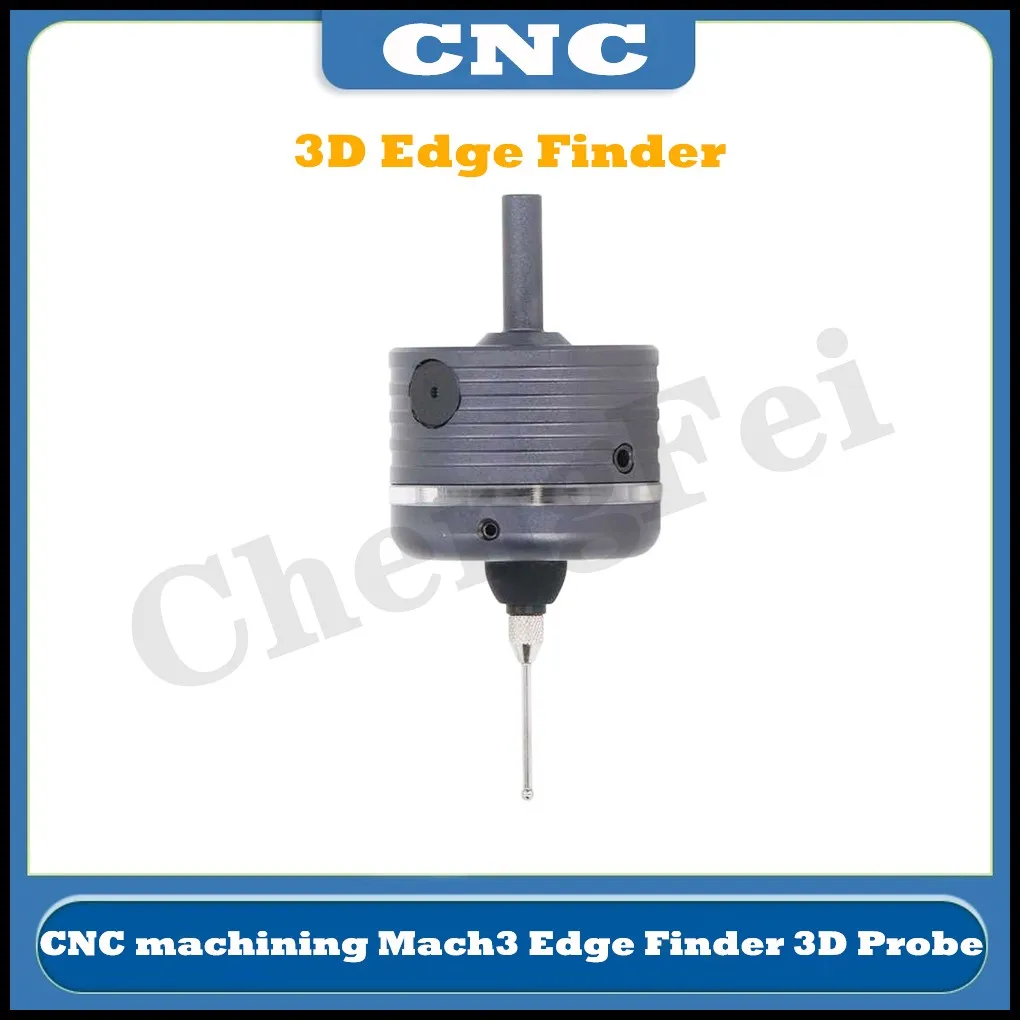 CNC V5 0,005μm Terbaru 3D Touch Probe Edge Finder untuk Menemukan Center Desktop CNC Probe Kompatibel dengan Mach3 dan Grbl
