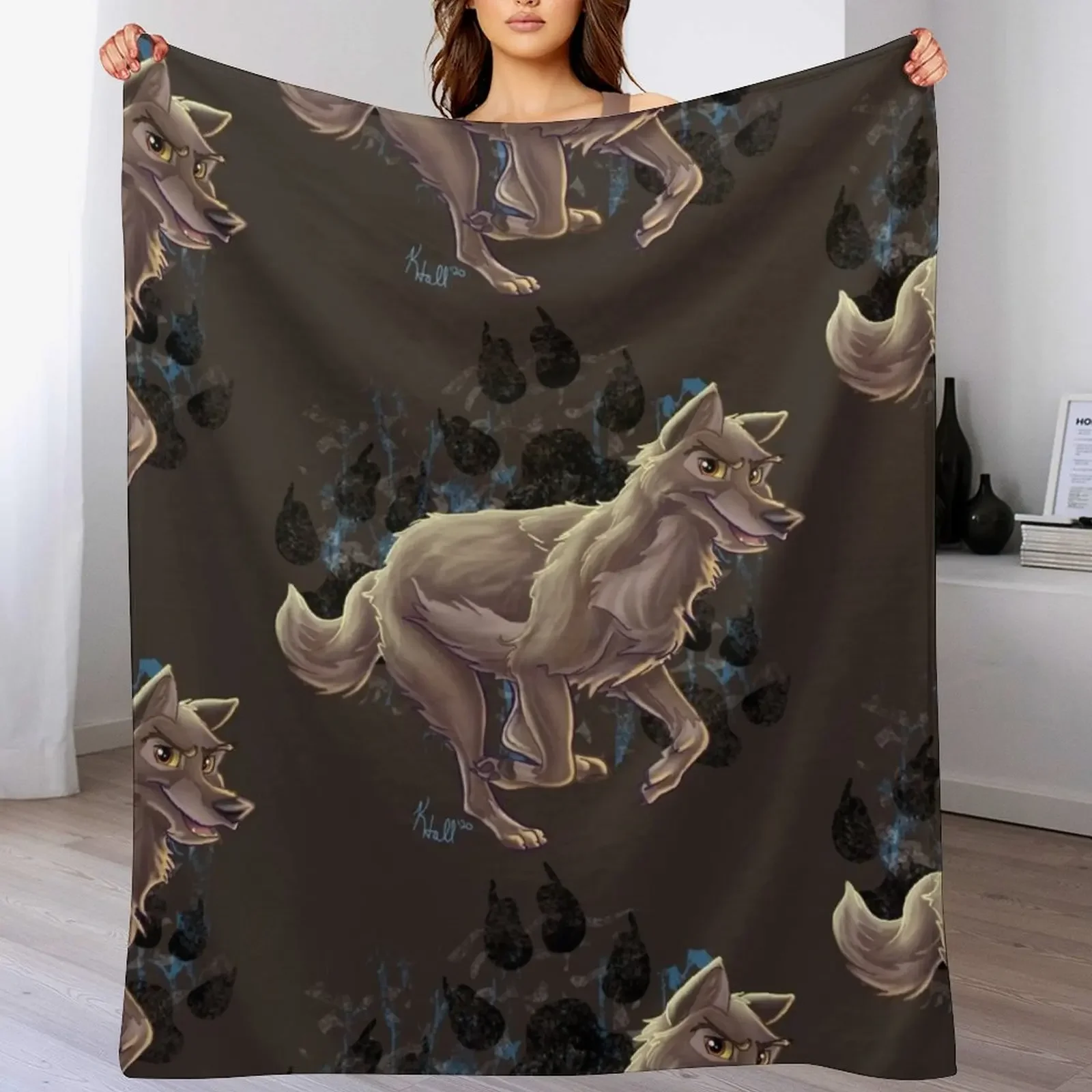 

Balto Wolfdog Throw Blanket for winter Bed linens wednesday Beautifuls Blankets