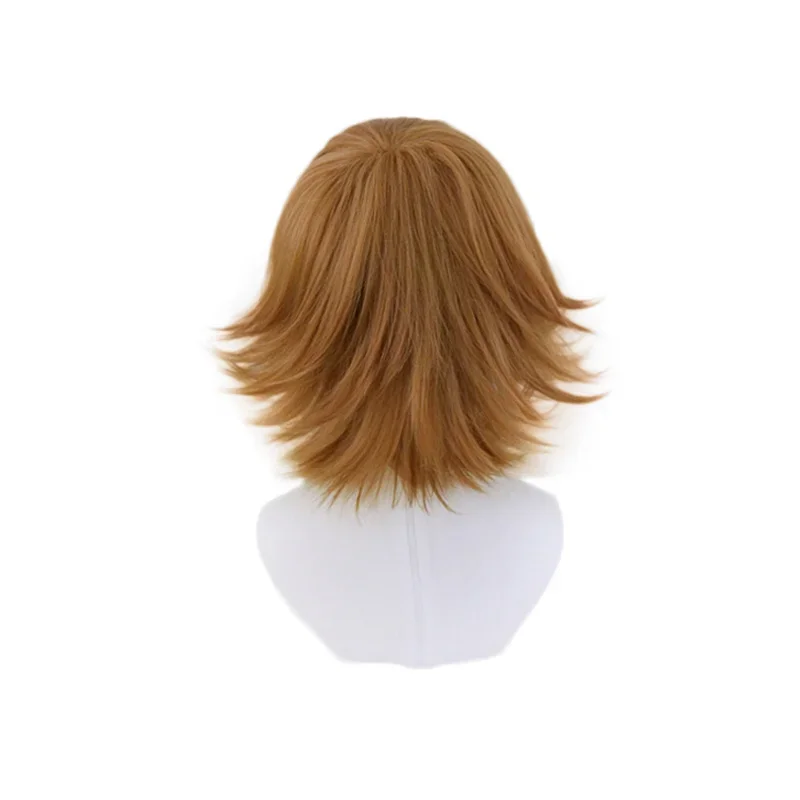 Danganronpa Chihiro Fujisaki wig cosplay costume Dangan Ronpa heat resistant synthetic hair men women short wigs