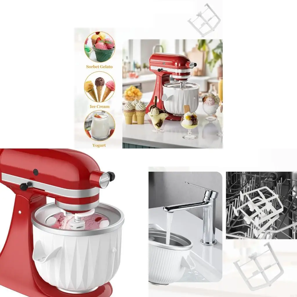 Soporte mezcla helados M6CB con textura plástico accesorios multifunción multifunción adecuado para modelos