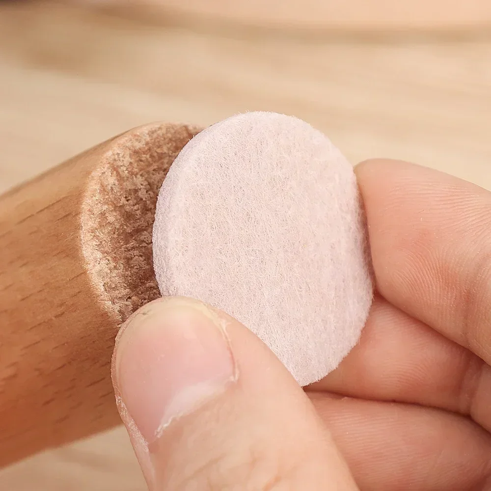 1/10 Sheets Felt Chair Leg Pads 5mm Thick Floor Scratch Protector Mat Mute Non-slip Self Adhesive Foot Pad for Furniture