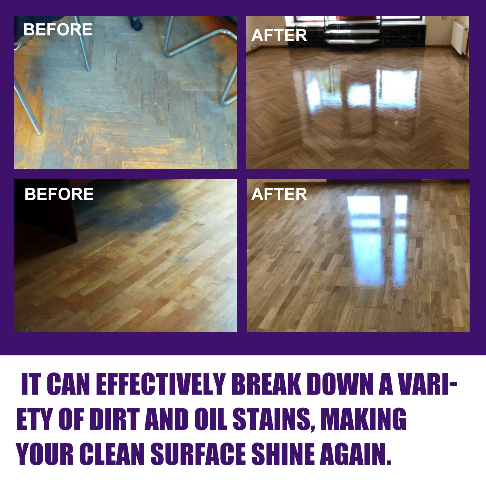 Floor Cleaner Liquid Tile Stain Remover Tile Brightening Cleaning Marble Scratch Repair Polishing Wooden Floor Cleaning Solution