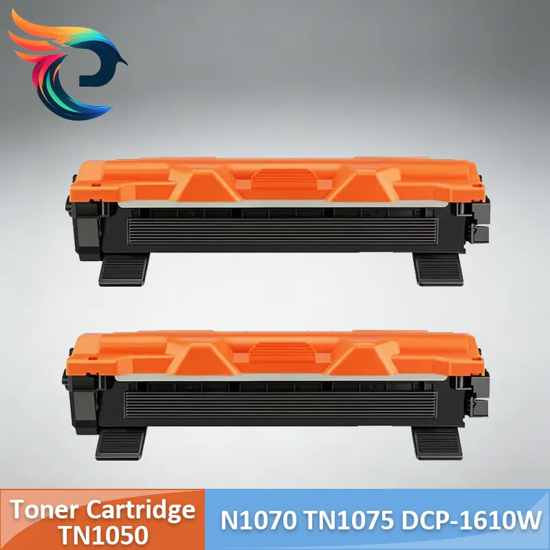 2 cartuchos de tóner compatibles TN1050 para impresora Brother TN1050 TN1060 TN1070 TN1075 DCP-1610W DCP-1612W HL 1210W 1212W MFC1910