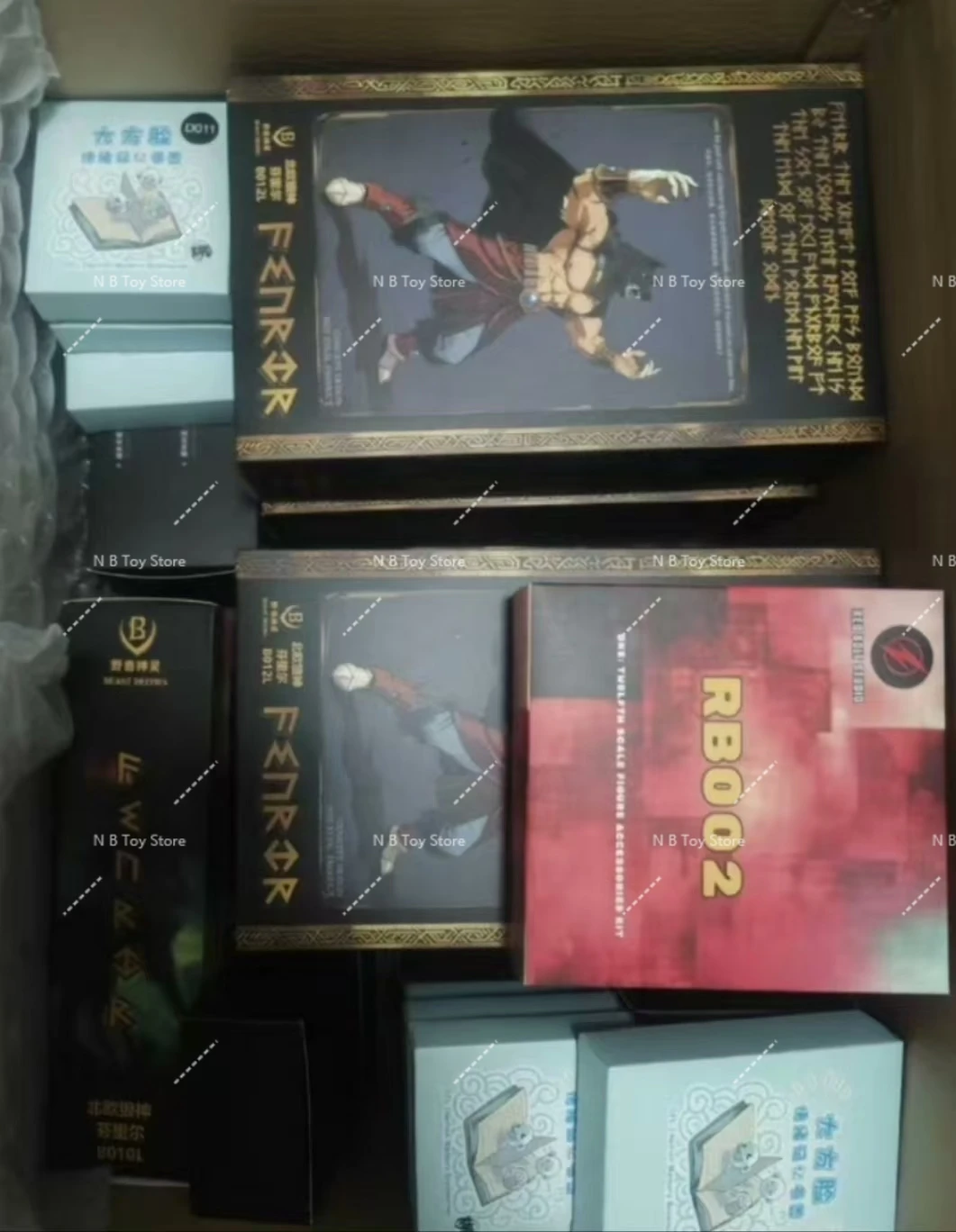 

In Stock Beast Deisies Kong Studio Shf Broli Super Saiyan Nordic Gods FENRIR B010L B011L B012L ANIME