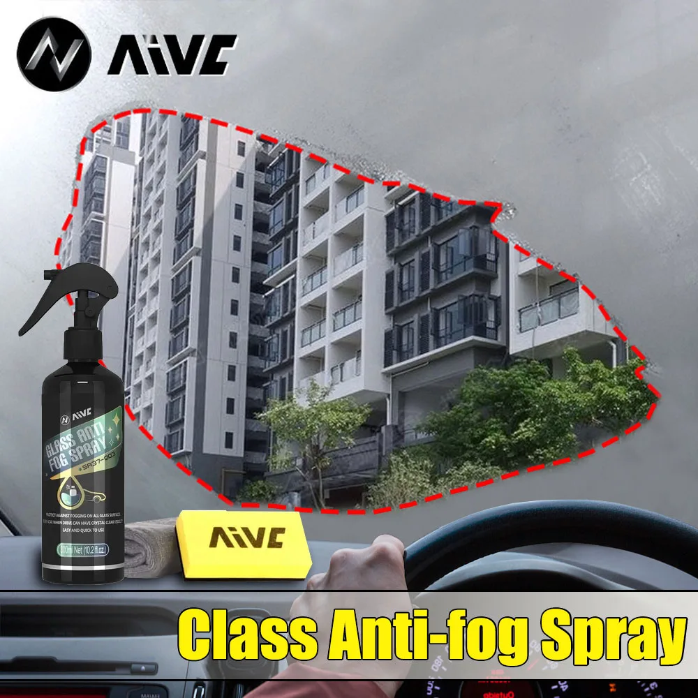 Anti Fog Spray Aivc Rivestimento antiappannamento per parabrezza dell'auto Vetro Specchio di guida Occhiali Finestra Prevenire l'appannamento Dettagli auto