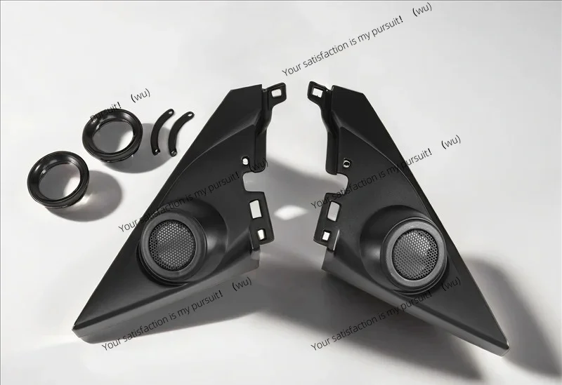 For Honda Civic 2016-2019 M63K-1.5 Inch Pair Front Pillar Althorn Tweeter Covers Car Tweeter Refitting Speaker Boxes Mounts
