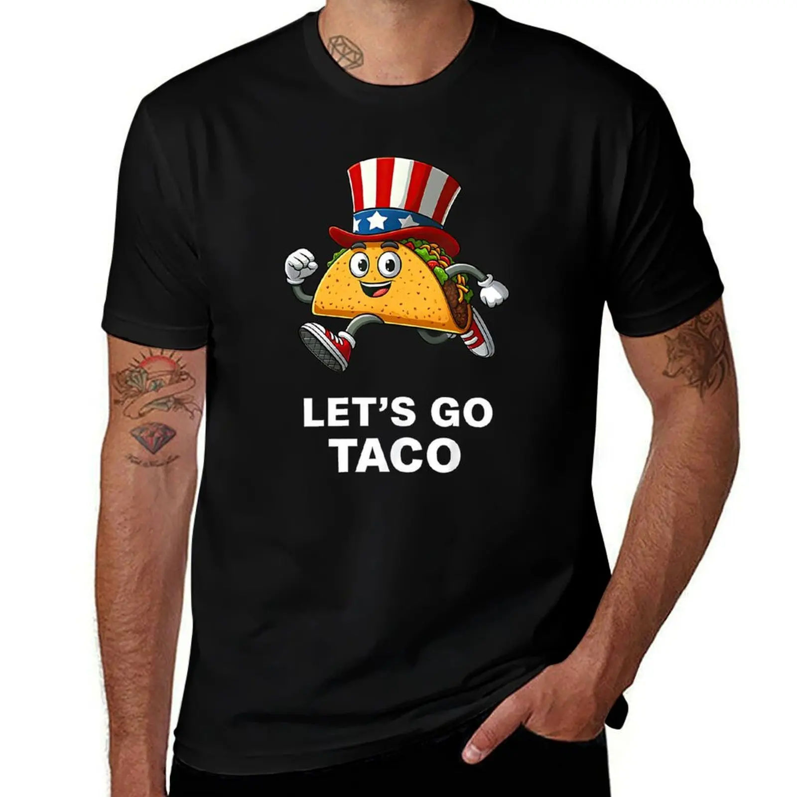 

Let's Go Taco Shirt Let's Go Taco T-Shirt boys whites luxury t-shirt Anime t-shirt tshirts for men