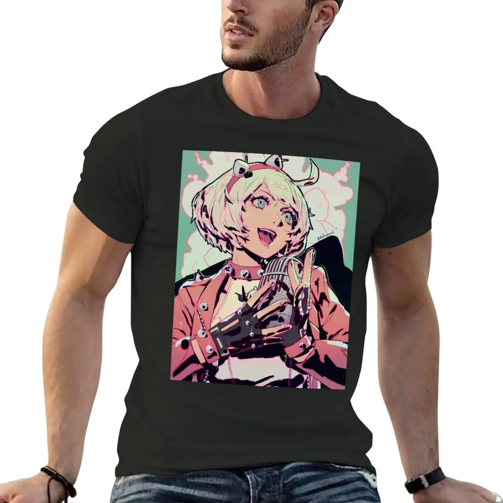 Elphelt Valentine T-Shirt shirts graphic tees oversized anime tshirt men t shirts high quality