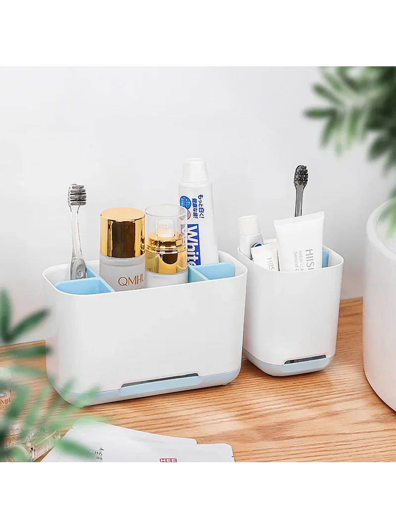 Toothbrush Toothpaste Holder 5 Slots Detachable Dispenser Electric Dental Brush Storage Shelf Bathroom Organizer Accessories