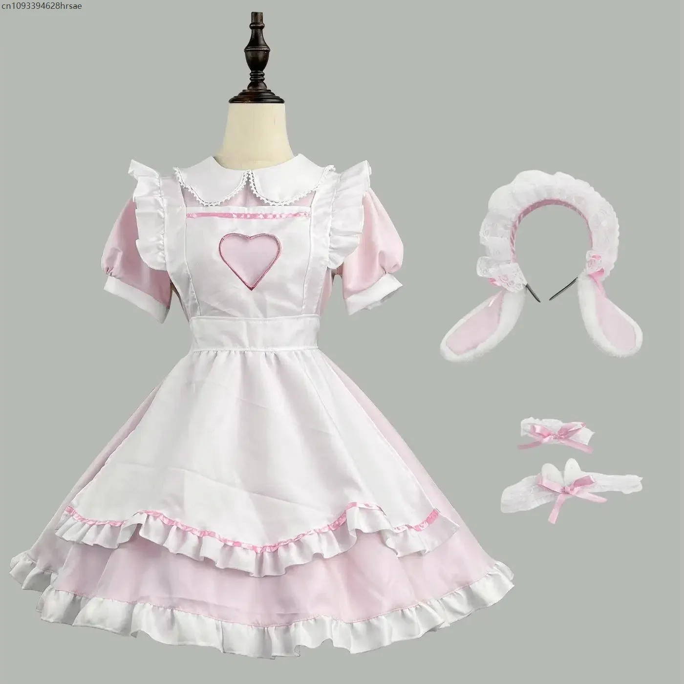 

2025 Lolita Dress Maid Suits Kawaii Dress Short Sleeve Women Halloween Servant Cosplay Costume Girls Party Outfit